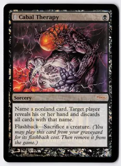 Cabal Therapy - Foil - MTG Friday Night Magic 2005 - RareCo - Image 1