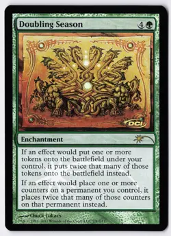 Doubling Season - Foil - MTG Judge Promo - RareCo - Image 1