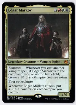 Edgar Markov - Foil - MTG Judge Promo - RareCo - Image 1