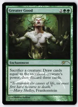 Greater Good - Foil - MTG Judge Promo - RareCo - Image 1