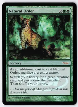 Natural Order - Foil - MTG Judge Promo - RareCo - Image 1