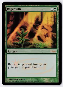 Regrowth - Foil - MTG Judge Promo - RareCo - Image 1