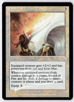 Sword of Fire and Ice - Foil - MTG Judge Promo - RareCo - Image 1