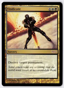 Vindicate - Foil - MTG Judge Promo - RareCo - Image 1