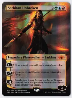 Sarkhan Unbroken - Foil - MTG War of the Spark: Mythic Edition - RareCo - Image 1