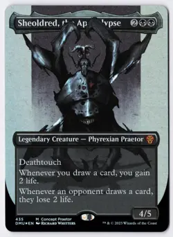 Sheoldred, the Apocalypse (Concept Praetor) - Foil -MTG Dominaria United -RareCo - Image 1