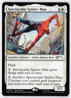 Spectacular Spider-Man - MTG Magic Spotlight: Spider-man - RareCo - Image 1