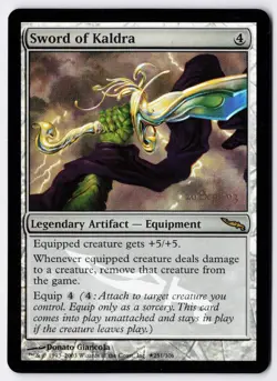 Sword of Kaldra - Foil - MTG Mirrodin Prerelease Promos - RareCo - Image 1