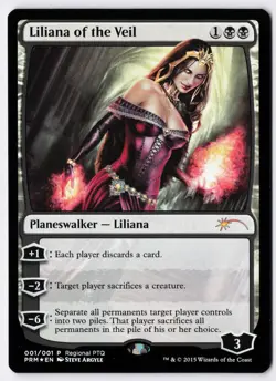 Liliana of the Veil - Foil - MTG Pro Tour Promos - RareCo - Image 1