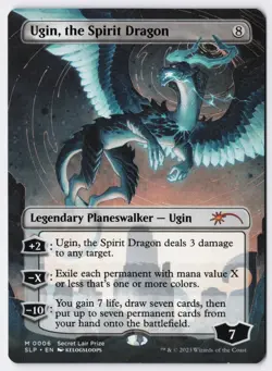 Ugin, the Spirit Dragon - Borderless - MTG Secret Lair Showdown - RareCo - Image 1