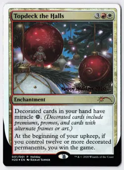Topdeck the Halls - Foil - MTG Special Occasions: Happy Holidays - RareCo - Image 1