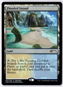Flooded Strand - Foil - MTG Nationals Promo - RareCo - Image 1