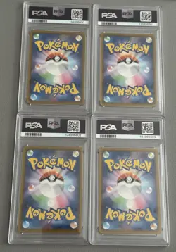2021 POKEMON JAPANESE 25TH ANN. PIKACHU V-UNION FULL SET PSA 10 SEQUENTIAL CERTS - Image 2