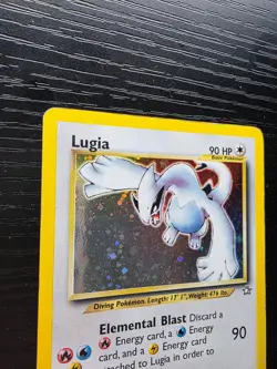 Lugia 9/111 Holo Neo Genesis Pokemon TCG LP Lightly Played English - Image 3