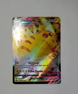 Pikachu Vmax SWSH286 - Sword & Shield Promo Holo Pokemon Card - Image 2