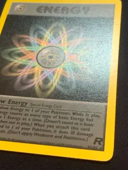 RAINBOW ENERGY - 80/82 - TEAM ROCKET - RARE POKEMON CARD - LP - Image 3
