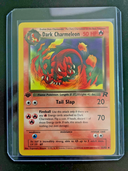 Pokemon TCG Dark Charmeleon Team Rocket 1st Edition 32/82 NM - Image 1