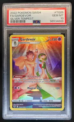 2022 Pokemon SWSH Gardevoir Trainer Gallery Full Art Holo #TG05/TG30 PSA 10 - Image 1