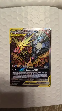 Moltres Zapdos Articuno GX Hidden Fates Pokemon Black Star Promo SM210 - Image 1