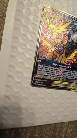 Moltres Zapdos Articuno GX Hidden Fates Pokemon Black Star Promo SM210 - Image 4