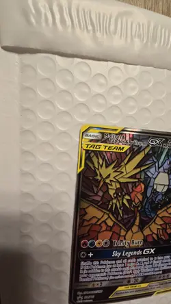 Moltres Zapdos Articuno GX Hidden Fates Pokemon Black Star Promo SM210 - Image 5