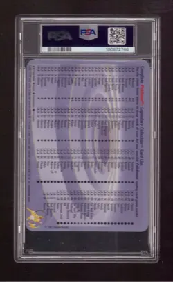 2002 Pokemon Legendary Collection #S4 Mewtwo Box Topper Ex.-Mt. PSA 6 *read* - Image 2