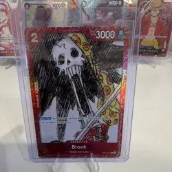 Brook ST01-011 3000 Power Holo Bandai One Piece Card Game Character - Image 1