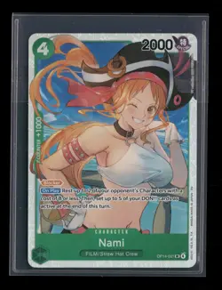 2026 One Piece OP14-031 Nami Super Rare - Image 1