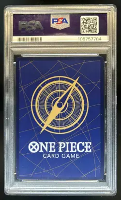 2024 One Piece Gol D. Roger Alternate Art VAR #OP09-118b PSA 10 - Image 2