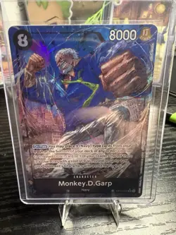 One Piece TCG Monkey.D.Garp OP11-095 Alternate Art A Fist of Divine Speed - Image 1