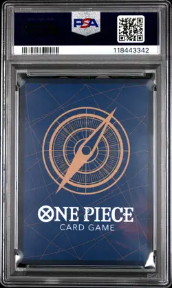 2024 ONE PIECE PRB01 JPN ALTERNATE ART #079 KINGDOM OF GERMA PSA 10 - Image 2