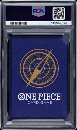 2025 ONE PIECE OP11-A FIST OF DIVINE SPEED 3RD ANV-GOLD MONKEY D. LUFFY PSA 9 - Image 2