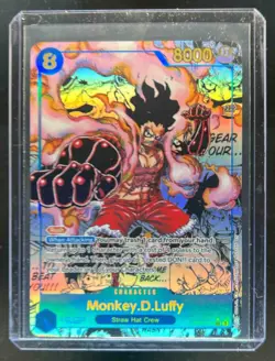2025 One Piece Monkey.D.Luffy Manga Alternate Art SEC #OP11-118 - Image 1