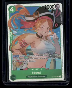 The Azure Sea's Seven One Piece CCG Nami #OP14-031 - Image 1