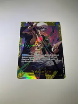 Trafalgar Law SEC OP10-119 One Piece TCG English Royal Blood NM Condition - Image 1