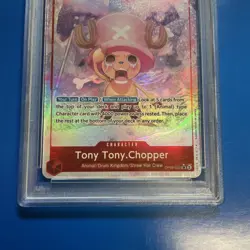 2024 One Piece OP08 EN TONY TONY CHOPPER ALTERNATE ART #007 PSA 10 GEM - Image 3