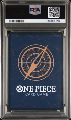 2025 ONE PIECE OP11-A FIST OF DIVINE SPEED ALTERNATE ART #080 GEAR TWO PSA 10 - Image 2