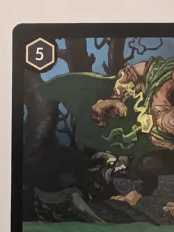 Disney Lorcana Beast Wolfsbane Legendary Cold Foil 70/204 NM - Image 2