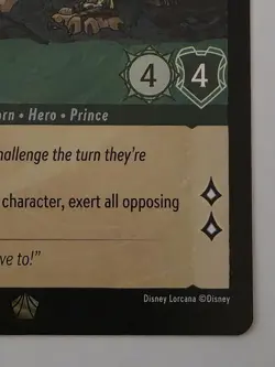 Disney Lorcana Beast Wolfsbane Legendary Cold Foil 70/204 NM - Image 4