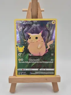 Pokemon TCG Celebrations Pikachu Holo Card 005/025 25th Anniversary - Image 1