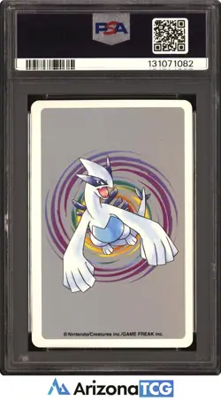 Pokemon 2000 Oddish 043 6 Of Hearts Silver Playing Cards Japanese GEM MT PSA 10 - Image 2
