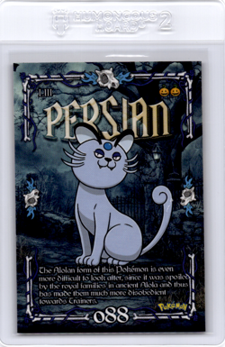 Persian Peruvian Halloween Pokemon card - Image 1