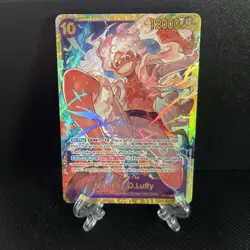 Monkey D. Luffy OP05-119 SEC - One Piece TCG - English Card Near-Mint Secret - Image 1