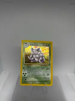 Pokemon TCG Nidoking Base Set Holo Unlimited Holo Rare Card 11/102 - Image 1