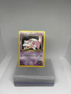 Pokemon TCG Sabrina's Slowpoke Gym Heroes 1st Edition Common Card 95/132 NM - Image 1