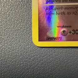 Alakazam Reverse Holo Rare 2/123 Mysterious Treasures 2007 Pokemon TCG Card - Image 5