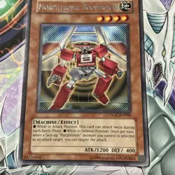 Morphtronic Boomboxen #CSOC-EN009 Rare Yugioh Card LP - Image 3