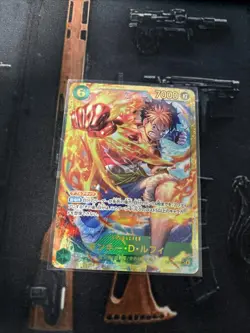 ONE PIECE Card Game Monkey D Luffy SEC Carrying on His Will OP13-118 Japanese - Image 1