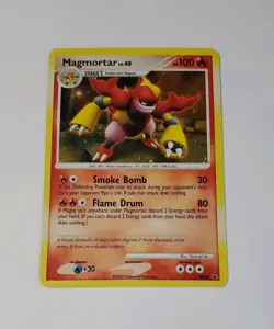 Magmortar DP20 Holo Black Star Promo Diamond & Pearl Pokemon Card LP - Image 1