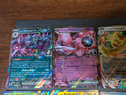 10 Pokemon Card Lot All EX/Full Art/ Nm S&V and Mega Evolutions - Image 2